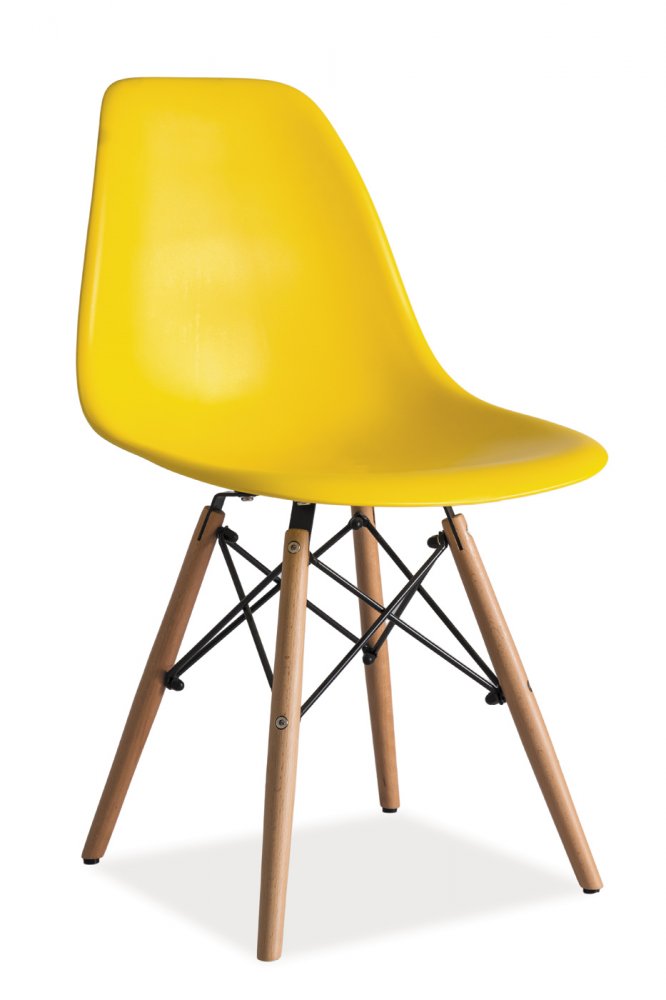 Židle ENZO - žlutá
