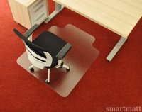 Podložka pod židli na koberec 5100 PCTL - tvarovaná (120x100 cm)