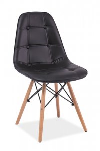 Židle AXEL PU - černá