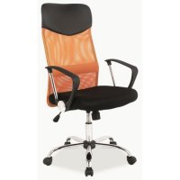 Kancelářské židle Q025 - oranžová